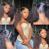 Full Lace Human Hair Wigs Curly 360 Lace