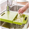 Multifunction Kitchen Chopping Blocks Sinks Drain Basket Cutting