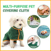 Dog Bathrobe Towel Bath Robe