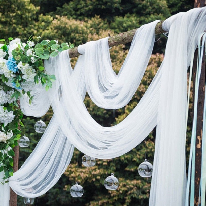 5/10m Wedding Decoration Tulle Roll