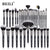 Makeup Brushes Set Professional Natural hair Powder Foundation Eyeshadow